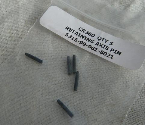 Lee Enfield CR360 Backsight Retaining Axis Pins x 2