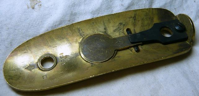 Lee Enfield No4. Brass Butt Plate CR45 SA