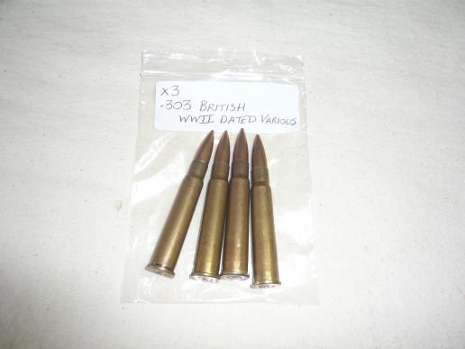 .303 WWII Various Dates x4