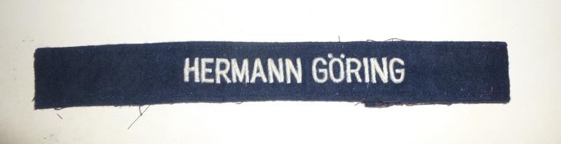 Reproduction Hermann Goring Cuff Title