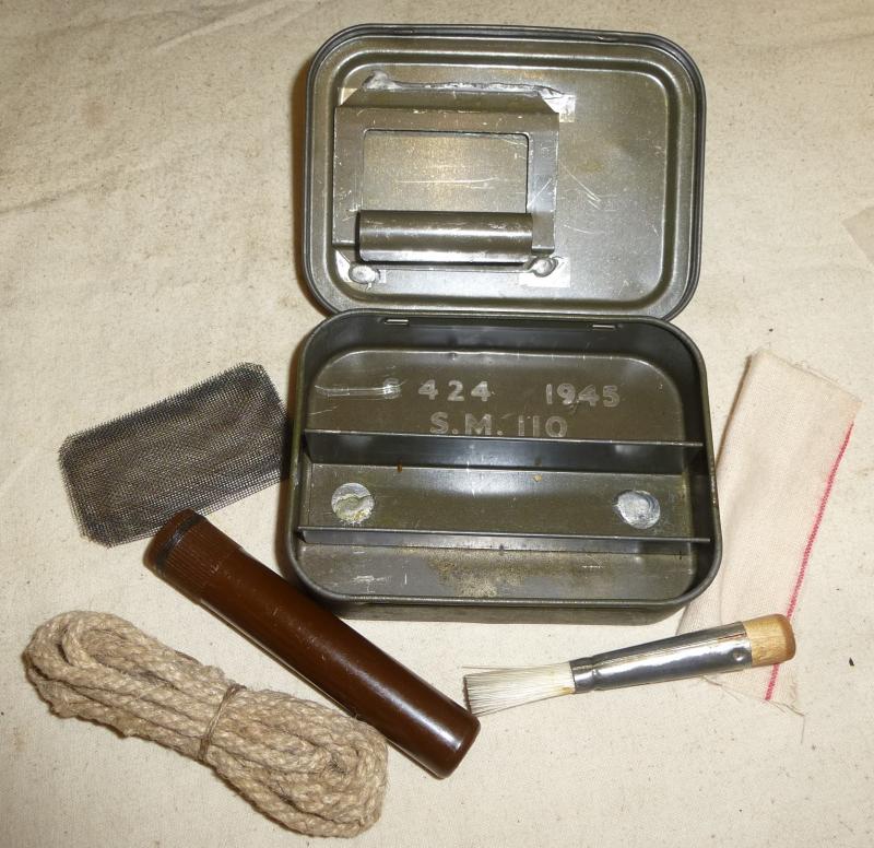 WWII Period Lee Enfield No4 Cleaning Kit Dated
