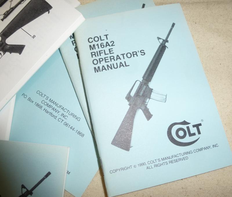 Colt M16A2 Rifle Operators Manual