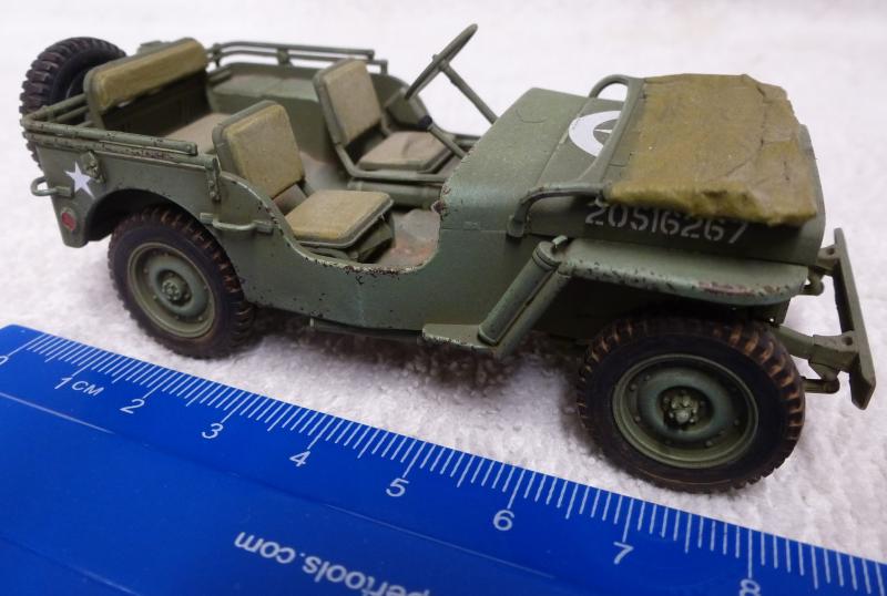 1:35 Scale US Willys Jeep