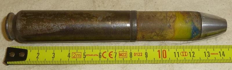 20mm. MG FF HE 20X80RB Cannon Shell  dated 1941