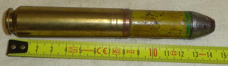 20mm. MG FF HE 20X80RB Cannon Shell dated 1943