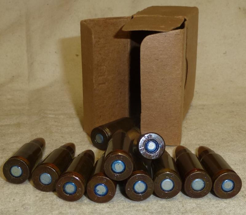 Very Rare 7.92mm. Kurtz MP43/44 Boxed Rounds Dated 1945