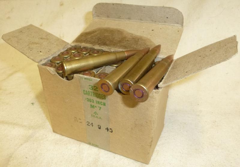 .303  British Boxed 32 Rounds Inert
