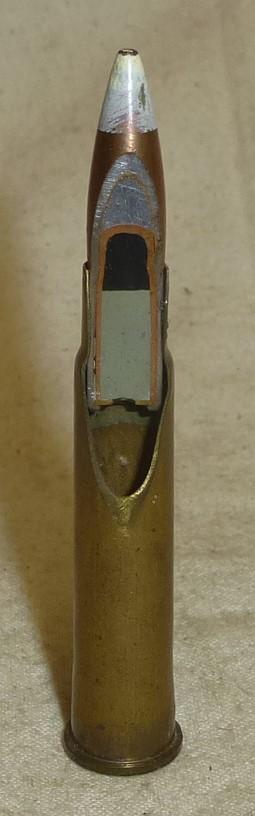 .303 British Tracer Cut Away Round Dated 1945