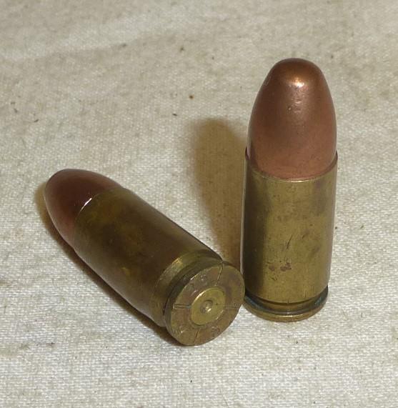 9mm German WWI Dated x 2