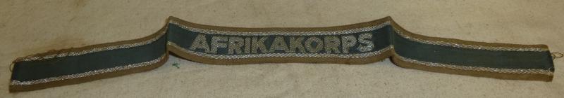 Afrika Korps Cuff Title