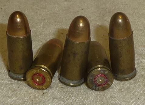 7.65mm. Auto Pistol Rounds x 5