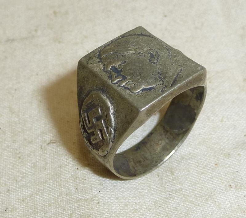 German WWII Adolf Hitler Ring