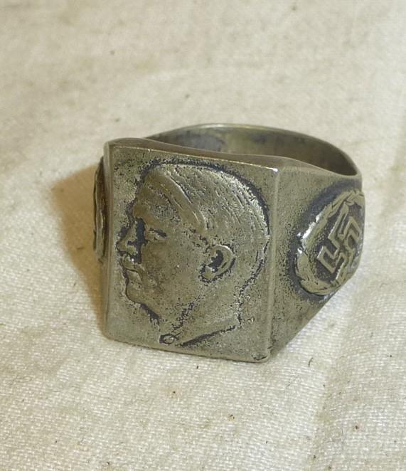 German WWII Adolf Hitler Ring