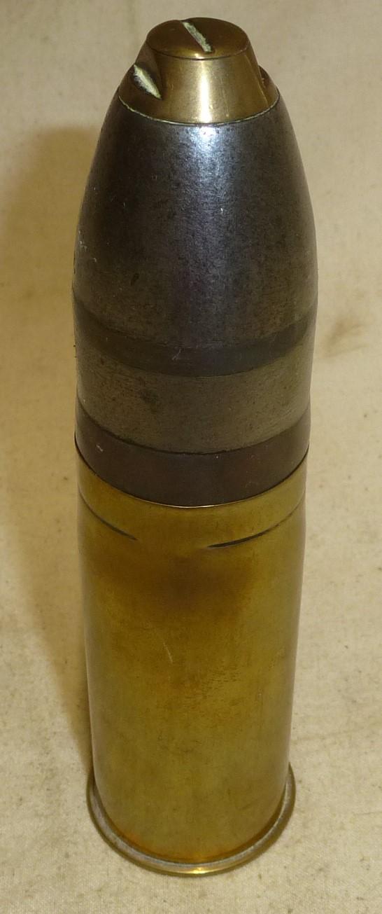 37mm / 1pdr Pom Pom Shell WWI Vickers