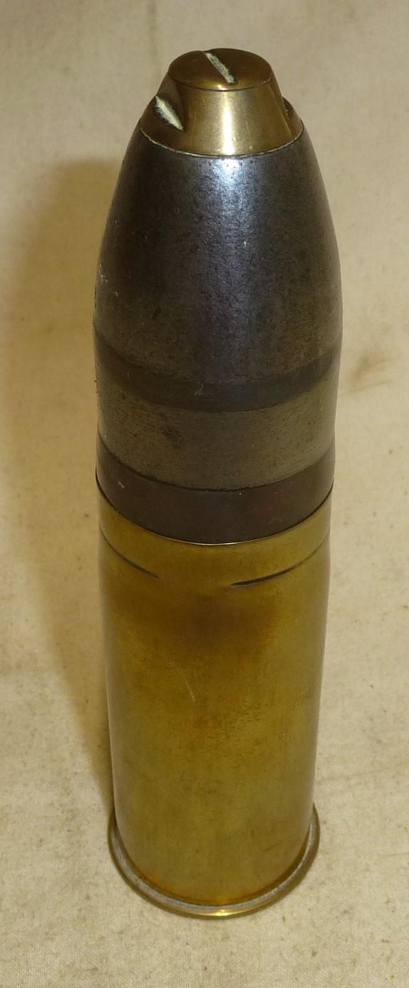 37mm / 1pdr Pom Pom Shell WWI Vickers
