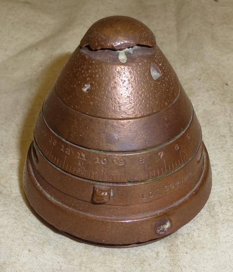British WWI No85 Fuse Relic Field Find