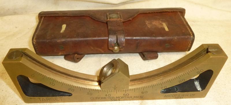 British WWII Mortar Clinometer Mk.IV