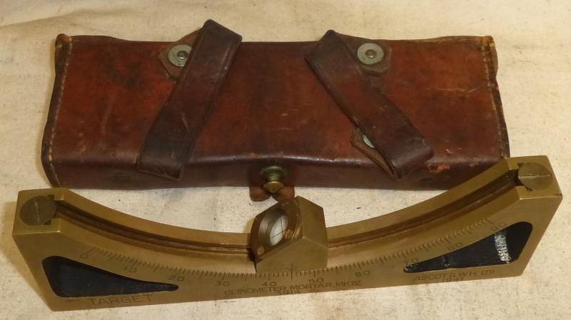 British WWII Mortar Clinometer Mk.IV