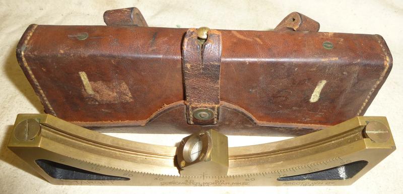 British WWII Mortar Clinometer Mk.IV