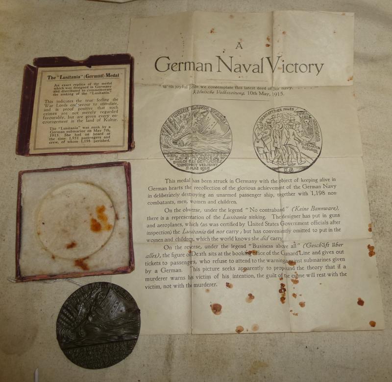 Lusitania Medallion