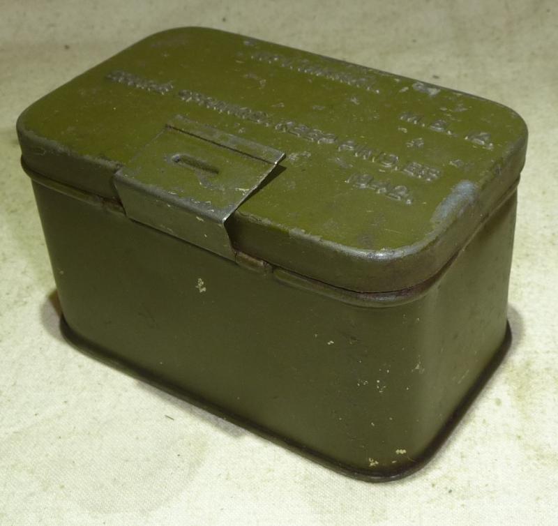 British WWII Armourers Spare Parts Tin